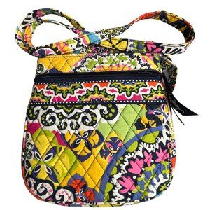 Vera Bradley Rio Pattern - Bright, Floral, Crossbody or Shoulder Bag Springtime